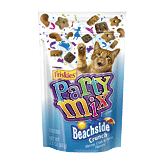 Friskies Party Mix cat treats, Beachside Crunch, shrimp, crab & tuna flavors Full-Size Picture